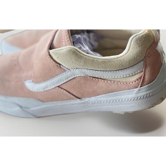 Men Sz 9.5 Vans Kyle Pro 2 Rose Pink Antique Vanilla White Suede Skate Shoes - Picture 7 of 10